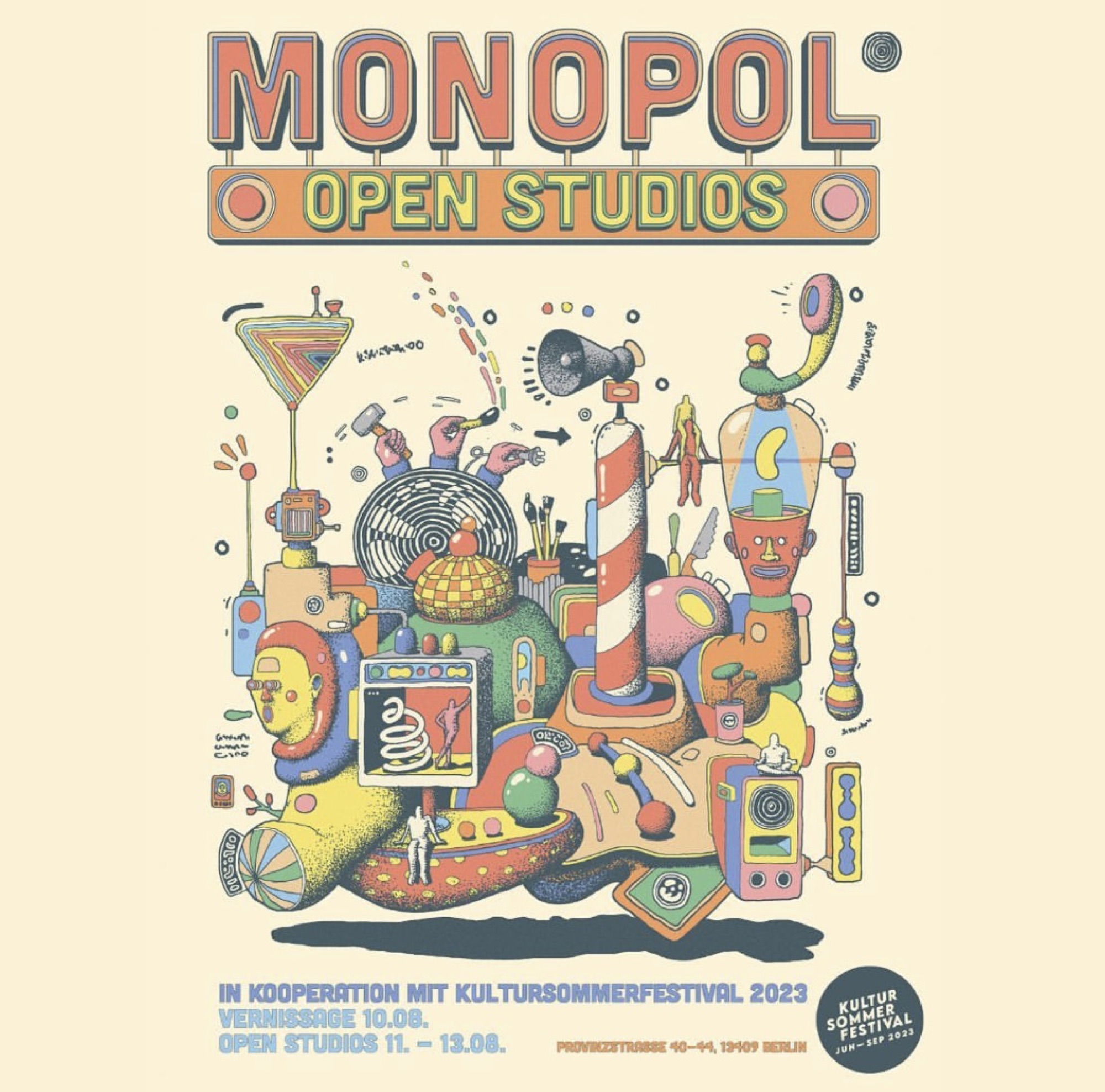 Monopol Open Studio installation view 1
